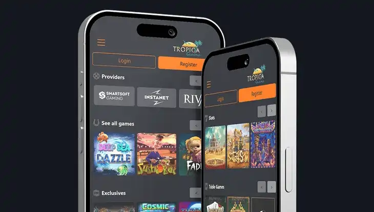 Tropica Casino App Screenshot